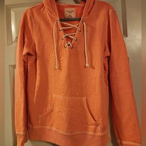 Abercrombie & Fitchoversized Womans  Hoodie Size Medium Coral Color